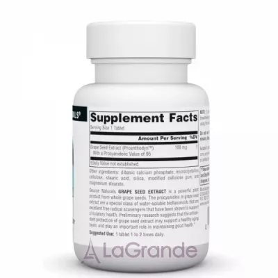 Source Naturals Grape Seed Extract 100 mg   