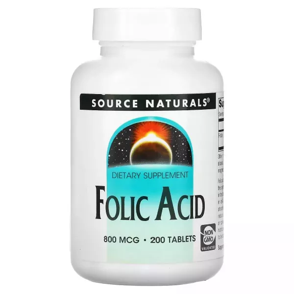 Source Naturals Folic Acid 800 mcg ����������� ������� 