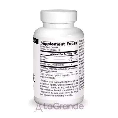 Source Naturals L-Ornithine 667 mg   