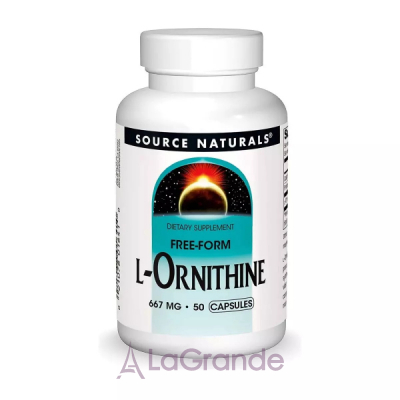 Source Naturals L-Ornithine 667 mg   