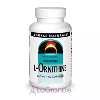 Source Naturals L-Ornithine 667 mg   