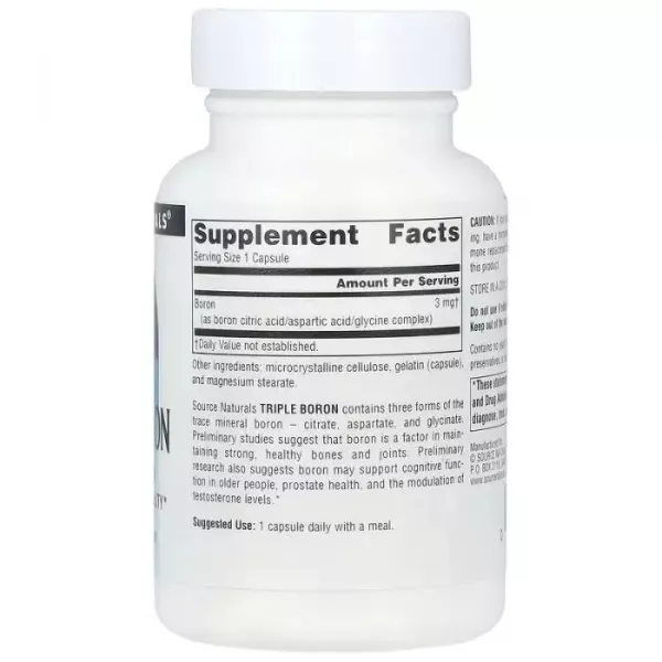 Source Naturals Triple Boron 3 mg ����������� ������� 