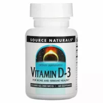 Source Naturals Vitamin D-3 10000 IU ĳ������ ������� "³���� D-3", 10000 ��