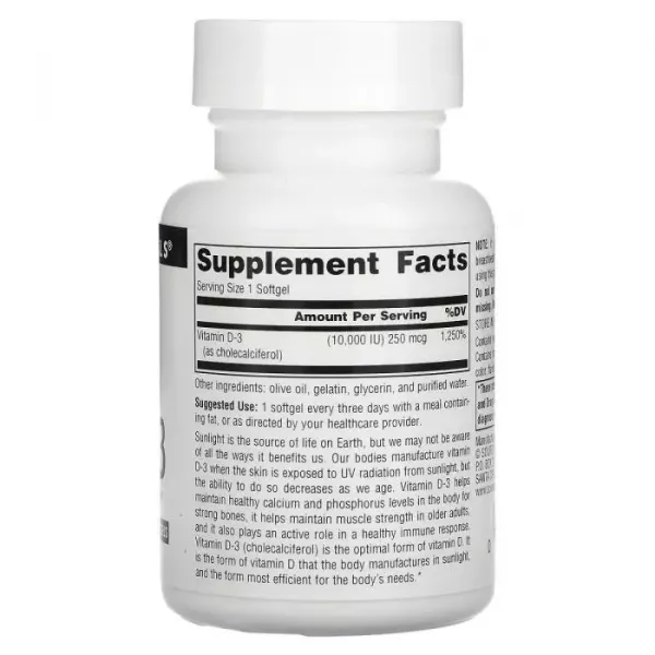 Source Naturals Vitamin D-3 10000 IU ����������� ������� 