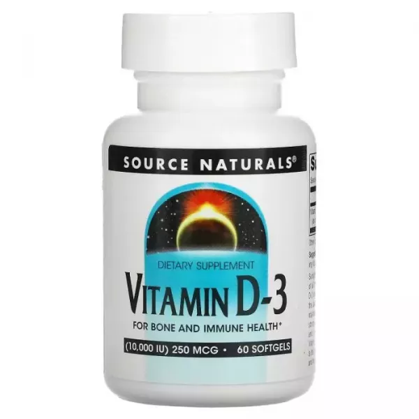 Source Naturals Vitamin D-3 10000 IU ����������� ������� 