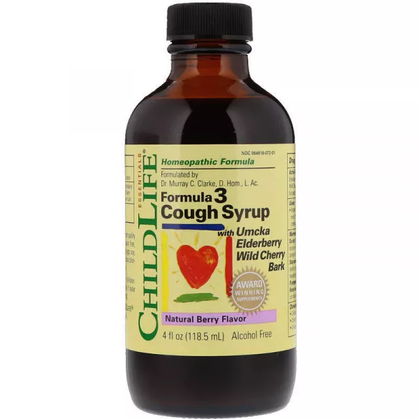 ChildLife Essentials Formula 3 Cough Syrup ����� �� �����, ��� ������, � ������� ������
