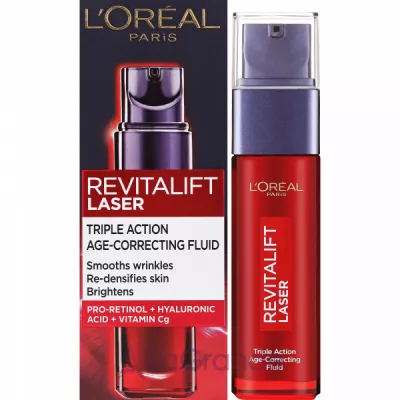 L'Oreal Paris Revitalift Laser Triple Action Age-Correcting Fluid     䳿     -