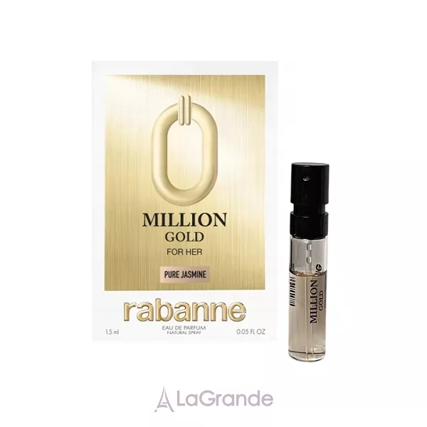 Paco Rabanne Million Gold For Her Pure Jasmine - Парфюмированная