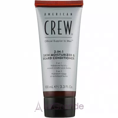 American Crew 2-In-1 Skin Moisturizer & Beard Conditioner         2  1