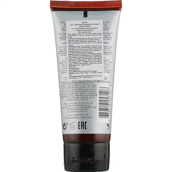 American Crew 2-In-1 Skin Moisturizer & Beard Conditioner ����������� ���� ��� ���� � ����������� ��� ������ 2 � 1