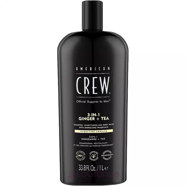 American Crew 3-In-1 Ginger + Tea Shampoo Conditioner And Body Wash ���� 3 � 1 ��� ������� �� �������� � ���� 