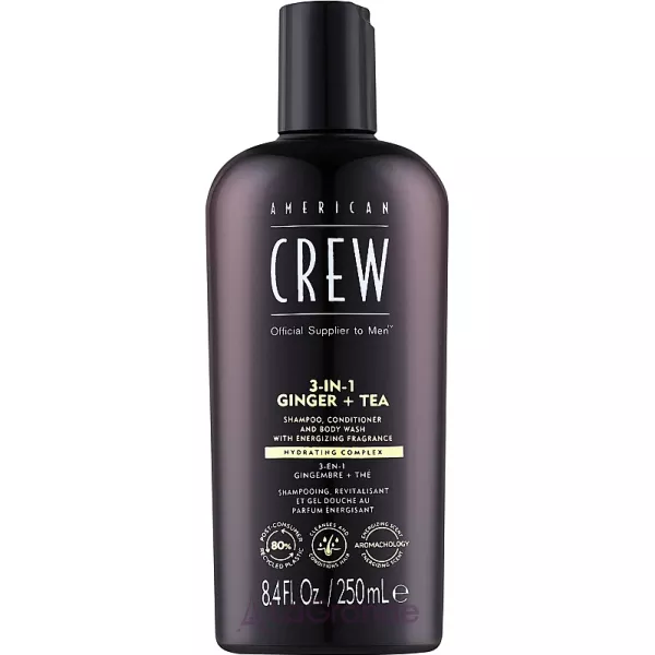 American Crew 3-In-1 Ginger + Tea Shampoo Conditioner And Body Wash ���� 3 � 1 ��� ������� �� �������� � ���� 