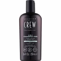 American Crew 3-In-1 Chamomile + Pine Shampoo Conditioner And Body Wash ���� 3 � 1 �� ������� �� �������� �� ���� "������� + �����"