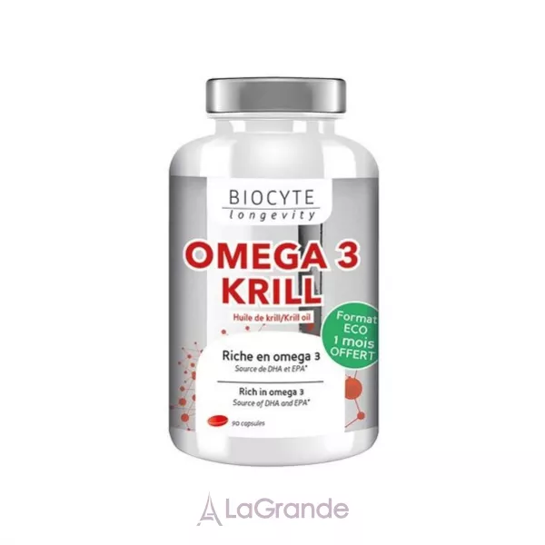 Biocyte Omega 3 Krill ����������� �������  ����� 3 � ������ ����� � ��������