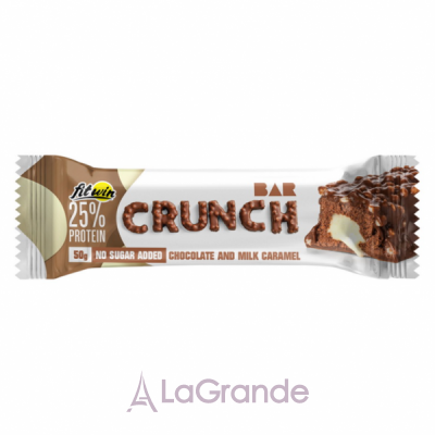 FitWin Crunch Bar Chocolate and Milk Caramel     