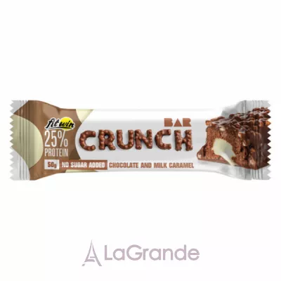 FitWin Crunch Bar Chocolate and Milk Caramel     