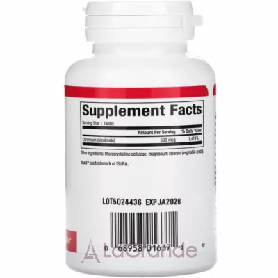 Natural Factors Chromium Picolinate 500 mcg ĳ  