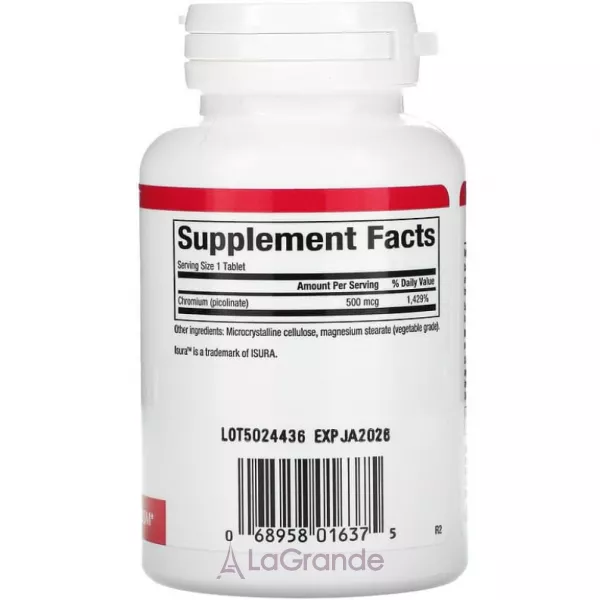 Natural Factors Chromium Picolinate 500 mcg ĳ������ ������� 