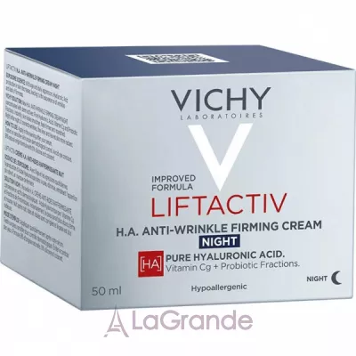 Vichy LiftActiv H. A. Anti-Wrinkle Firming Night Cream ͳ        