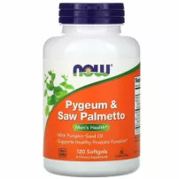 Now Foods Pygeum & Saw Palmetto ������� ������� "����������� ����� �� ������" ��� ������'� �������