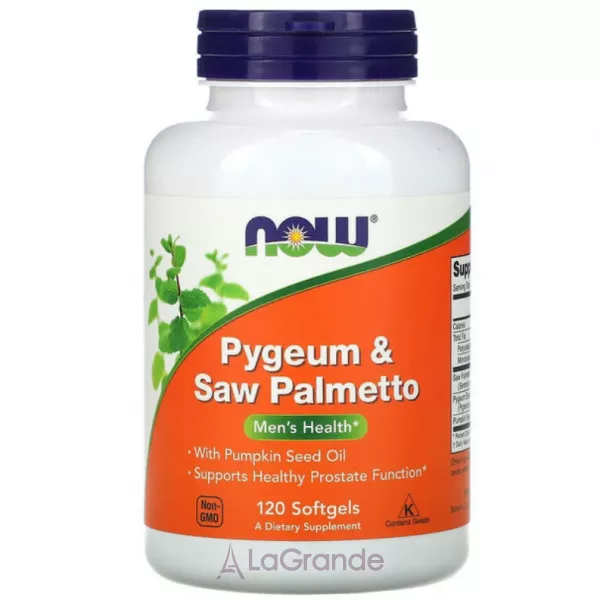Now Foods Pygeum & Saw Palmetto ������� ������� 