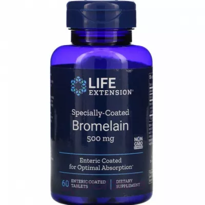 Life Extension Specially-Coated Bromelain 500 mg   
