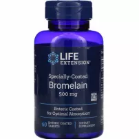 Life Extension Specially-Coated Bromelain 500 mg ������� ������� "���������" 500 ��