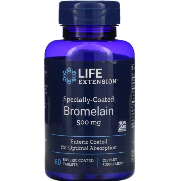 Life Extension Specially-Coated Bromelain 500 mg ������� ������� 