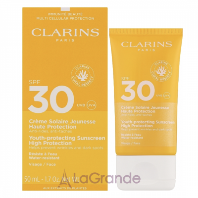 Clarins Youth-Protecting Sunscreen SPF 30     SPF 30