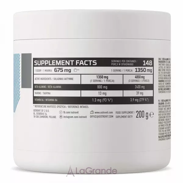 OstroVit Beta-Alanine Lemon ����������� ����-������ 