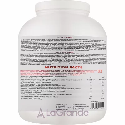 OstroVit Oats & Whey Strawberry      