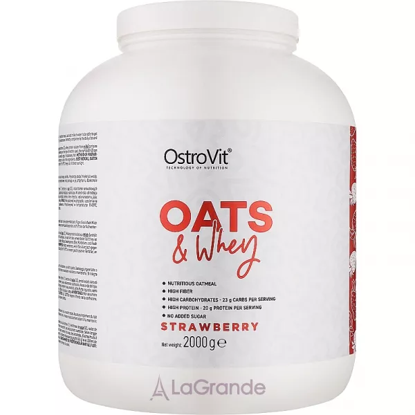 OstroVit Oats & Whey Strawberry ����� ���� � ������������ ��������� 