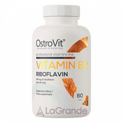 OstroVit Vitamin B2 Riboflavin 40 mg   