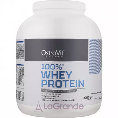 OstroVit 100% Whey Protein Banana Cake   