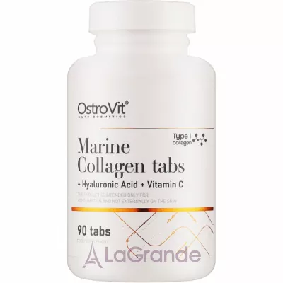 OstroVit Marine Collagen + Hyaluronic Acid + Vitamin C ĳ  
