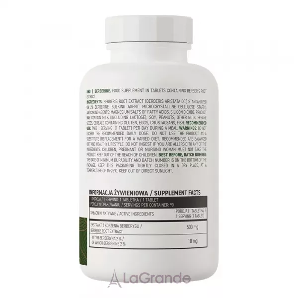 OstroVit Berberine 10 mg ������� ������� 