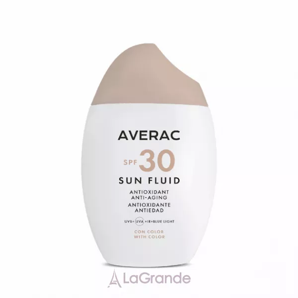Averac Sun Fluid SPF30 With Color Ulrtalight �������� ������������� ����� ��� ������� SPF30 � ���������� ���������������� ������