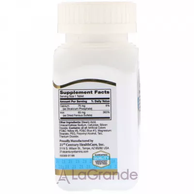 21st Century Iron 65 mg ĳ  