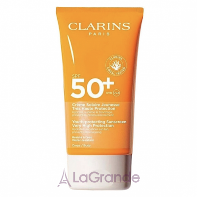 Clarins Youth-Protecting Sunscreen Very High Protection SPF 50+   SPF 50+