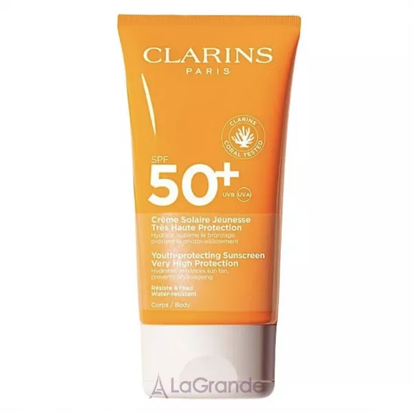 Clarins Youth-Protecting Sunscreen Very High Protection SPF 50+ ������������� ���� SPF 50+