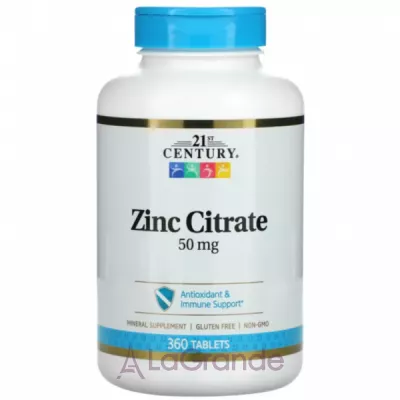 21st Century Zinc Citrate 50 mg ĳ  