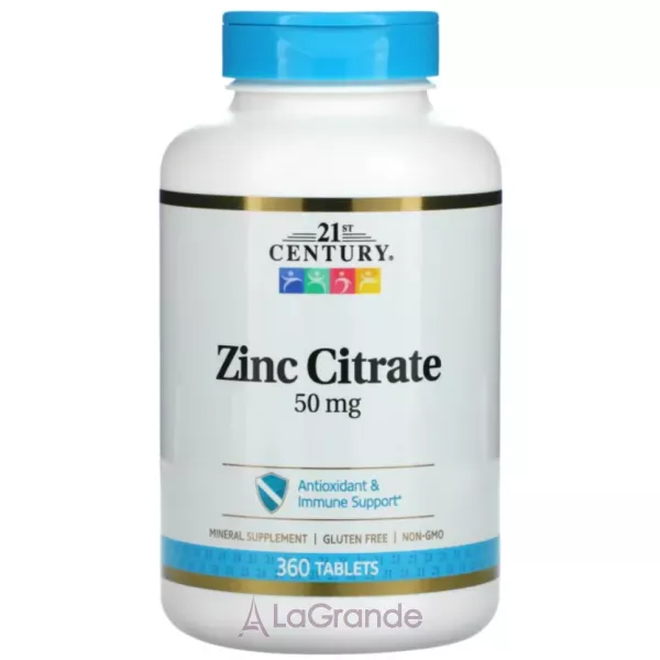 21st Century Zinc Citrate 50 mg ����������� ������� 