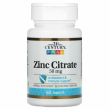 21st Century Zinc Citrate 50 mg 60pcs