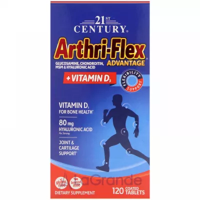 21st Century Arthri-Flex Advantage + Vitamin D3        3