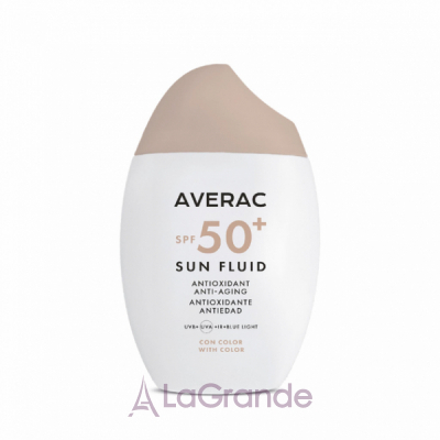 Averac Sun Fluid SPF50+ With Color Ulrtaligh      SPF50+   