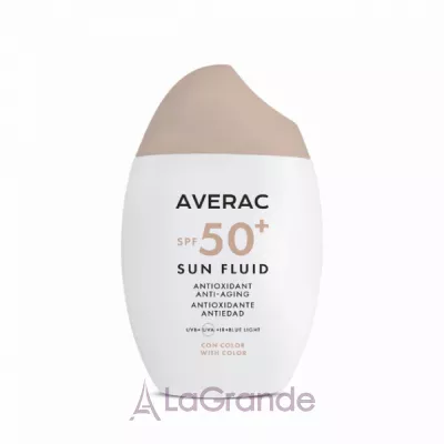 Averac Sun Fluid SPF50+ With Color Ulrtaligh      SPF50+   