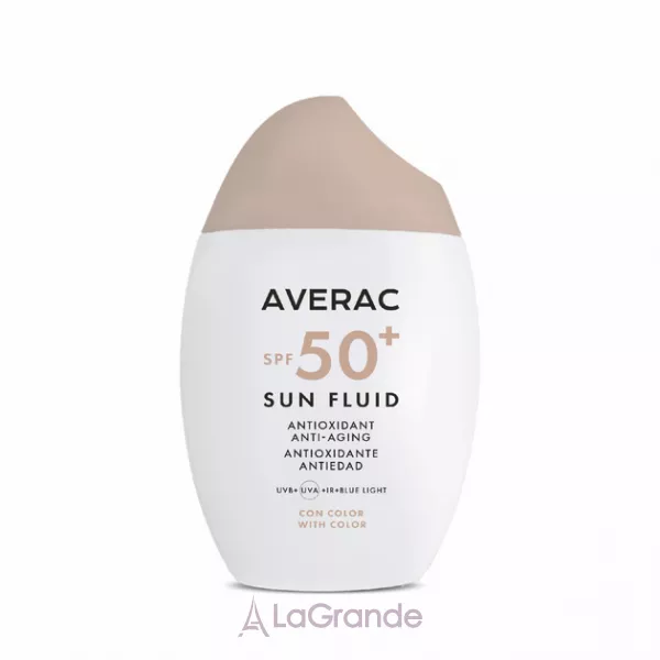 Averac Sun Fluid SPF50+ With Color Ulrtaligh �������� ������������� ����� ��� ������� SPF50+ � ���������� ������������