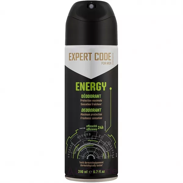 Expert Code For Men Deodorant Energy ������� ���������� 