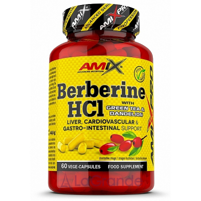 Amix Berberine HCl with GreenTea & Dandelion   
