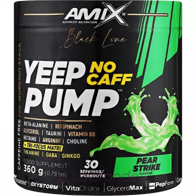 Amix Black Line Yeep Pump No Caff Pear Strike   